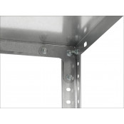 Стеллаж ES 150KD/75Х30/4 оцинкованный