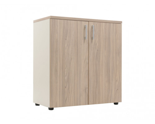 Шкаф NW 0880 закрытый вяз натуральный / бежевый